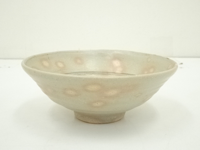小鹿田焼 二代 白山造 共箱 抹茶碗 茶道具（2y） 道具 山田光造 御本手茶碗（共箱） ] - | 京焼 茶道 抹茶 おしゃれ